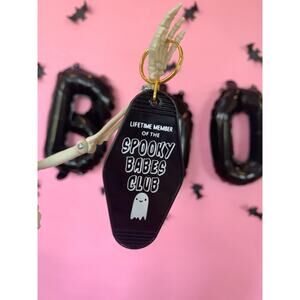 Spooky Babes Club Keychain